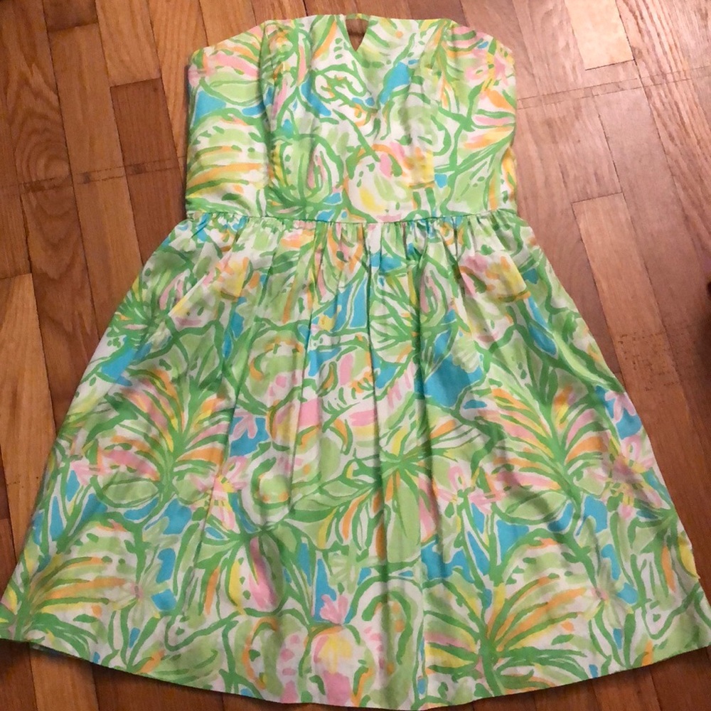 Lilly Pulitzer Strapless Dress